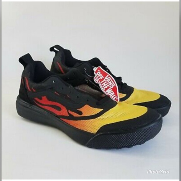 Vans UltraRange Rapidweld Flames Black - Picture 8 of 10